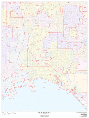Long Beach, California ZIP Codes