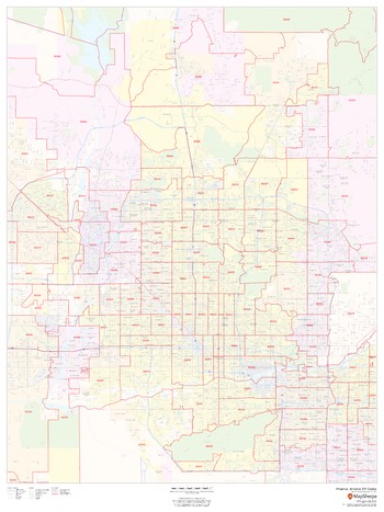 Phoenix, Arizona ZIP Codes