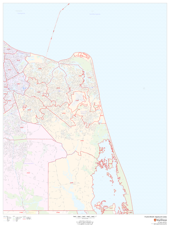 Virginia Beach, Virginia ZIP Codes