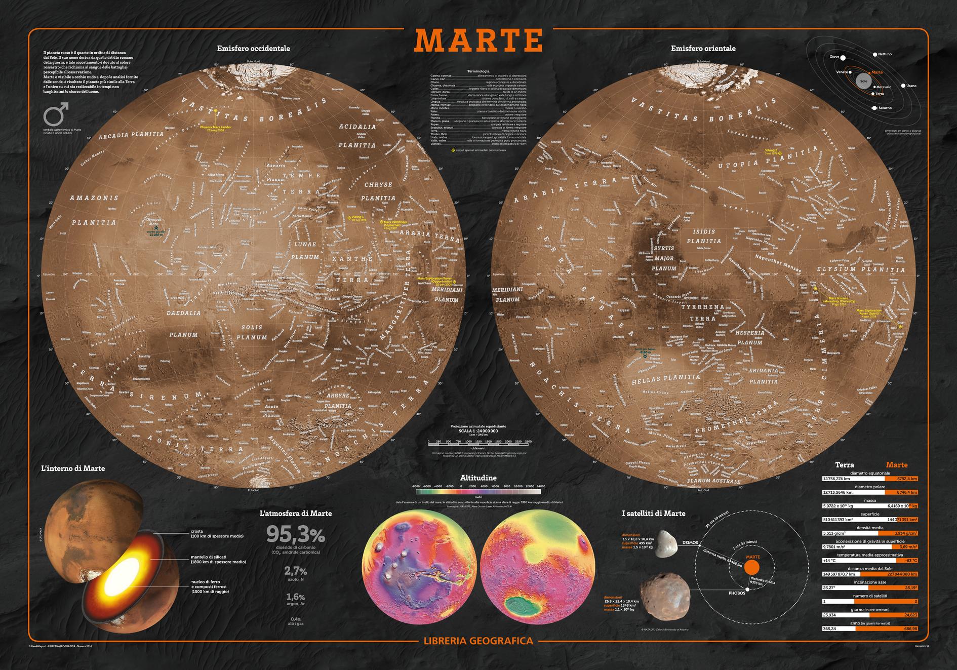 Карта mars me