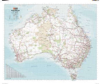 Australia Handy Map