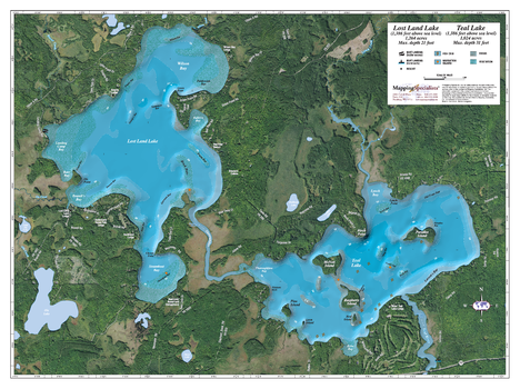 Lost Land & Teal lake