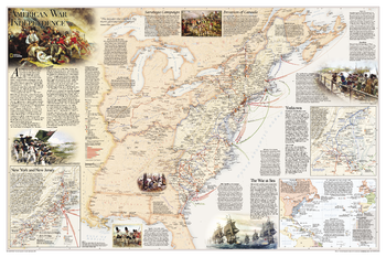 Battles of the Revolutionary War and War of 1812: Side 1