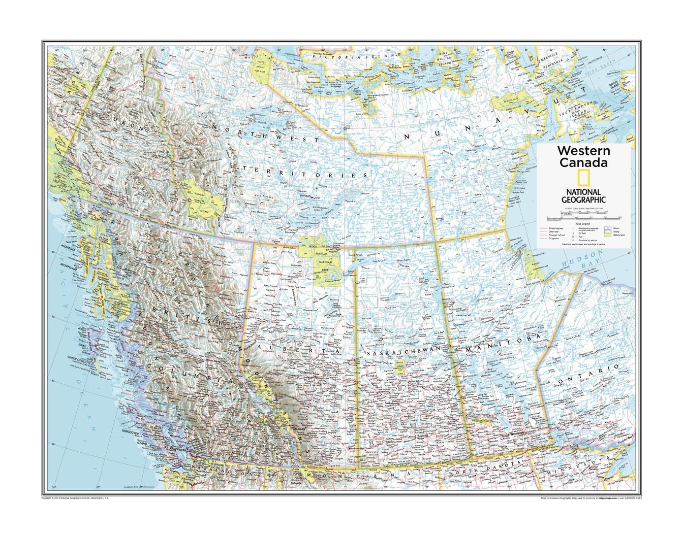 Western Canada : XYZ Maps