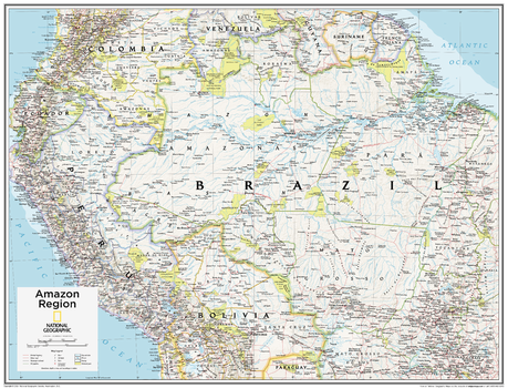 Amazon Region - Atlas of the World, 10th Edition - Compact