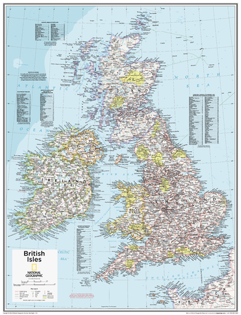 British Isles - Atlas of the World, 10th Edition – Compact