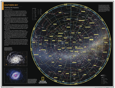 Southern Sky: Charting the Heavens - Atlas of the World, 10th Edition - Compact