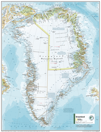 Greenland - Atlas of the World, 11th Edition