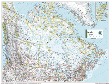 Canada Political - Atlas of the World, 11th Edition - Compact