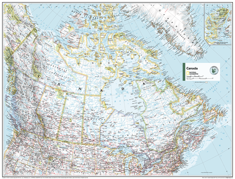 Canada Political - Atlas of the World, 11th Edition