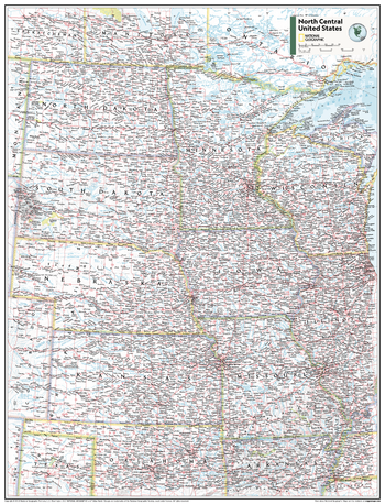 North Central U.S. - Atlas of the World, 11th Edition