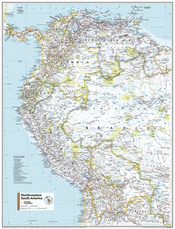 Northwestern South America - Atlas of the World, 11th Edition