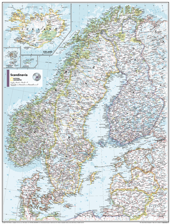 Scandinavia - Atlas of the World, 11th Edition - Compact