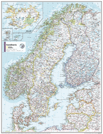 Scandinavia - Atlas of the World, 11th Edition
