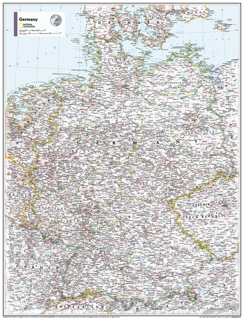 Germany - Atlas of the World, 11th Edition - Compact