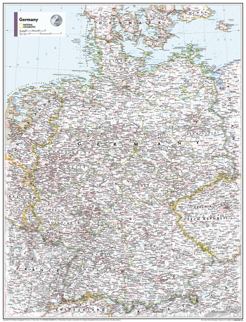 Germany - Atlas of the World, 11th Edition