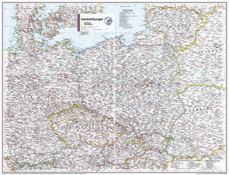 Central Europe - Atlas of the World, 11th Edition