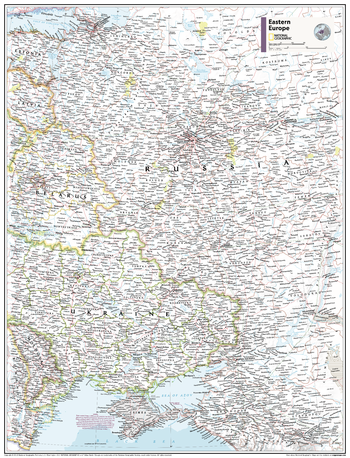 Eastern Europe - Atlas of the World, 11th Edition