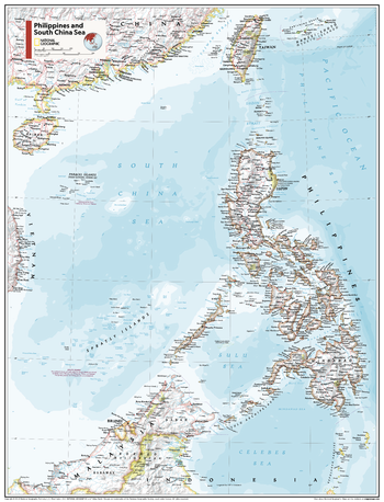 Philippines and South China Sea - Atlas of the World, 11th Edition