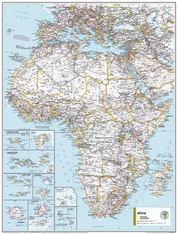 Africa Political - Atlas of the World, 11th Edition