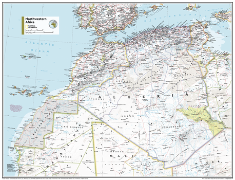 Northwestern Africa - Atlas of the World, 11th Edition - Compact
