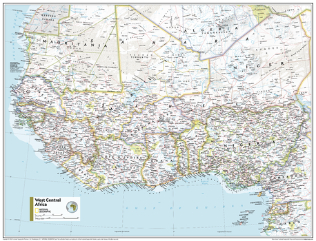 West Central Africa - Atlas of the World, 11th Edition