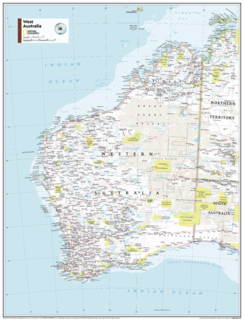 West Australia - Atlas of the World, 11th Edition