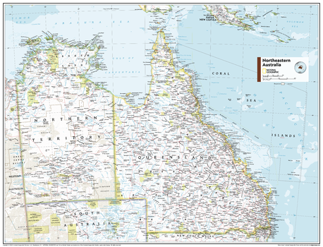 Northeastern Australia - Atlas of the World, 11th Edition