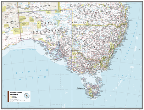 Southeastern Australia - Atlas of the World, 11th Edition