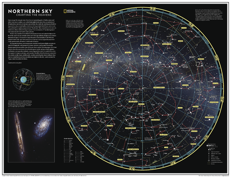 Northern Sky: Charting the Heavens - Atlas of the World, 11th Edition - Compact