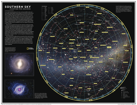 Southern Sky: Charting the Heavens - Atlas of the World, 11th Edition - Compact