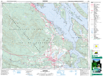 Duncan - 92 B/13 - British Columbia