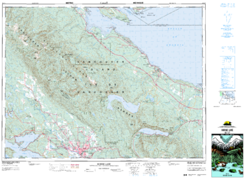 Horne Lake - 92 F/7 - British Columbia