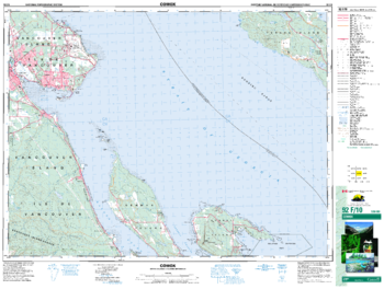 Comox - 92 F/10 - British Columbia