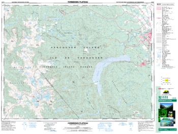 Forbidden Plateau - 92 F/11 - British Columbia