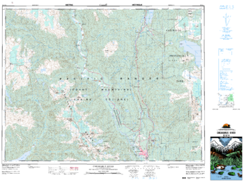 Cheakmus River - 92 G/14 - British Columbia