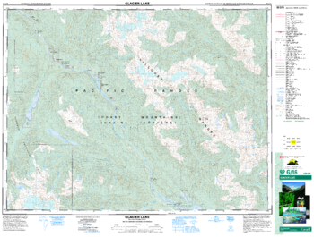Glacier Lake - 92 G/16 - British Columbia