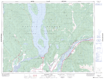Harrison Lake - 92 H/5 - British Columbia