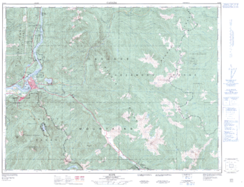 Hope - 92 H/6 - British Columbia