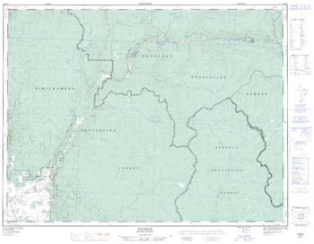 Bankeir - 92 H/9 - British Columbia