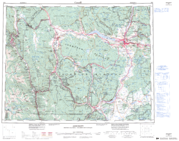 Ashcroft - 92 I - British Columbia