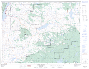 Douglas Lake - 92 I/1 - British Columbia