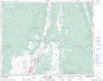 Heffley Creek - 92 I/16 - British Columbia
