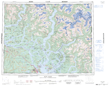 Bute Inlet - 92 K - British Columbia