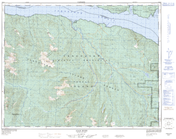 Adam River - 92 L/8 - British Columbia
