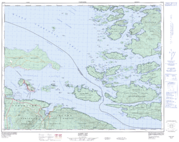 Alert Bay - 92 L/10 - British Columbia