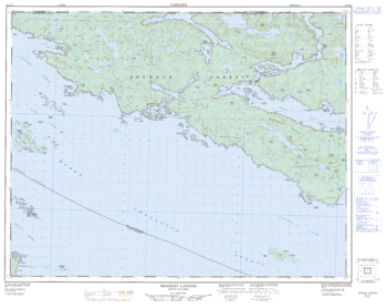 Bradley Lagoon - 92 L/14 - British Columbia