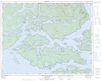 Broughton Island - 92 L/15 - British Columbia