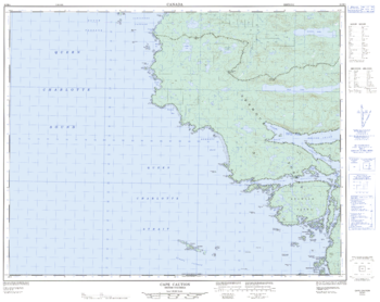 Cape Caution - 92 M/4 - British Columbia