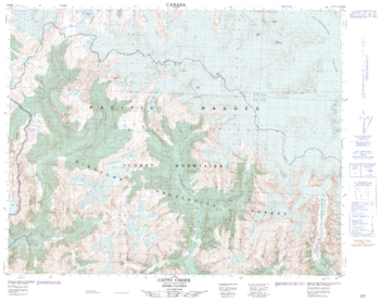 Catto Creek - 92 M/8 - British Columbia